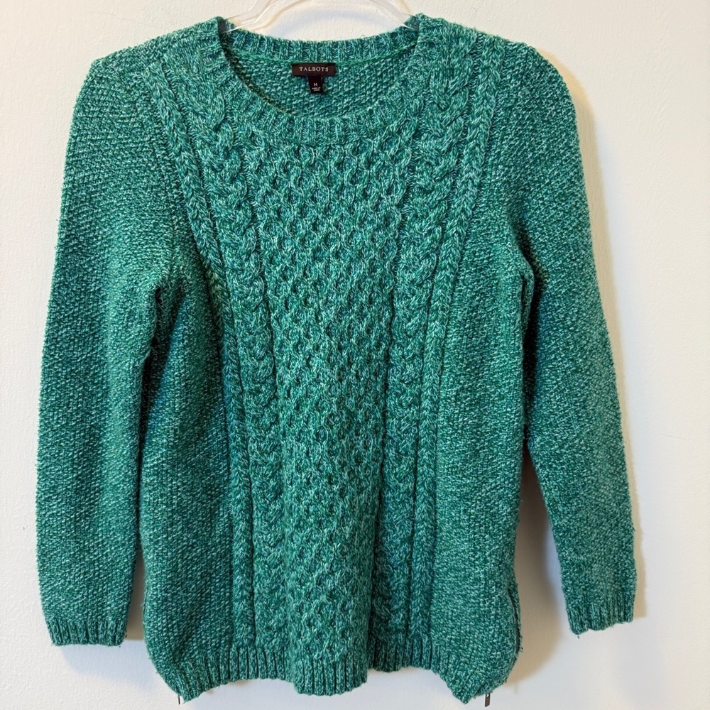 Talbots Cable Knit Sweater Women’s Medium